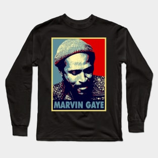 Retro Marvin Gaye Classic 80s Long Sleeve T-Shirt